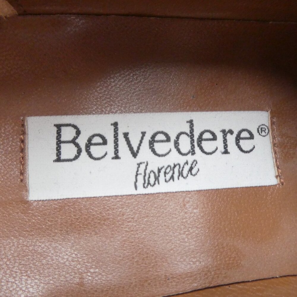 Belvedere Florence Genuine Crocodile Dress Shoes Men's Size 10.5 M Vero Cuoio - Picture 7 of 12
